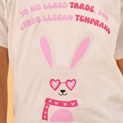Camiseta Conejo Blanca