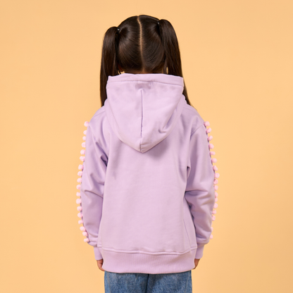 Hoodie Mapache Morado