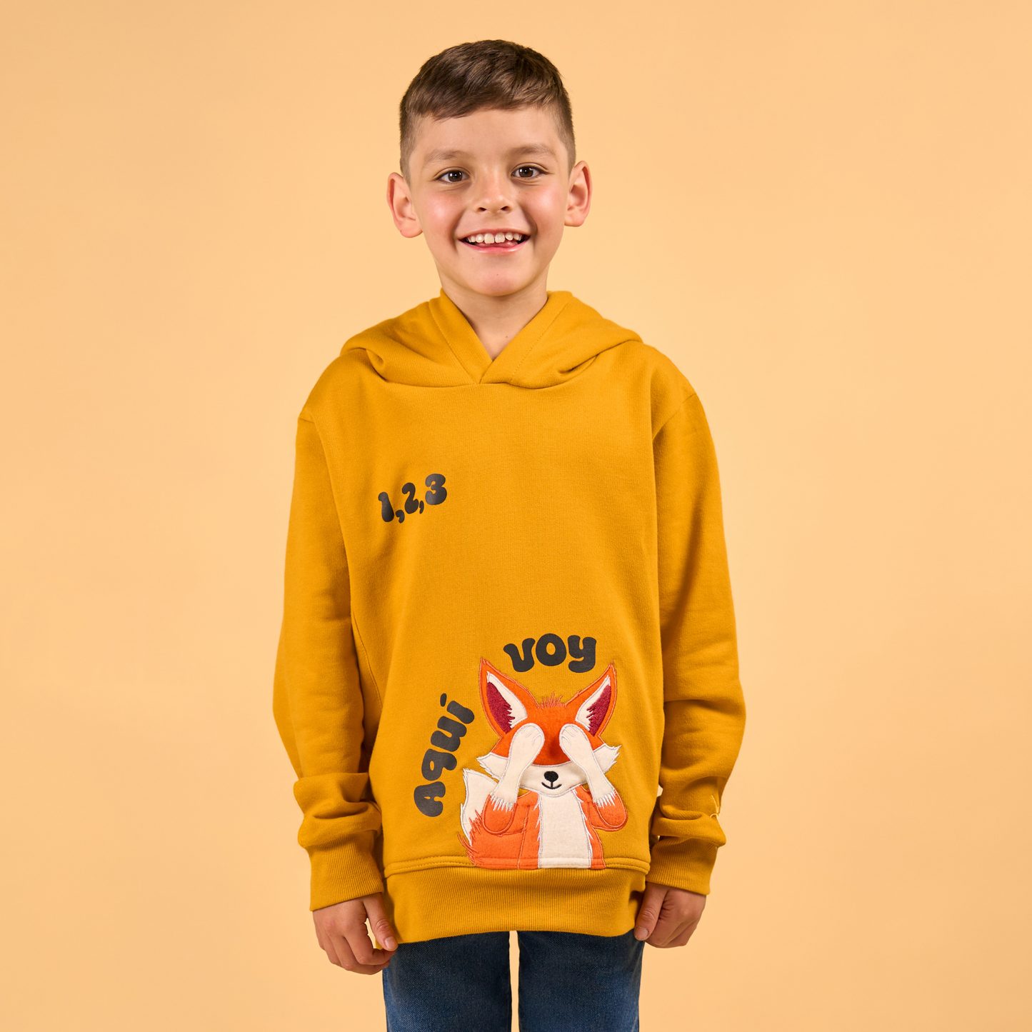 Hoodie Zorro Naranja