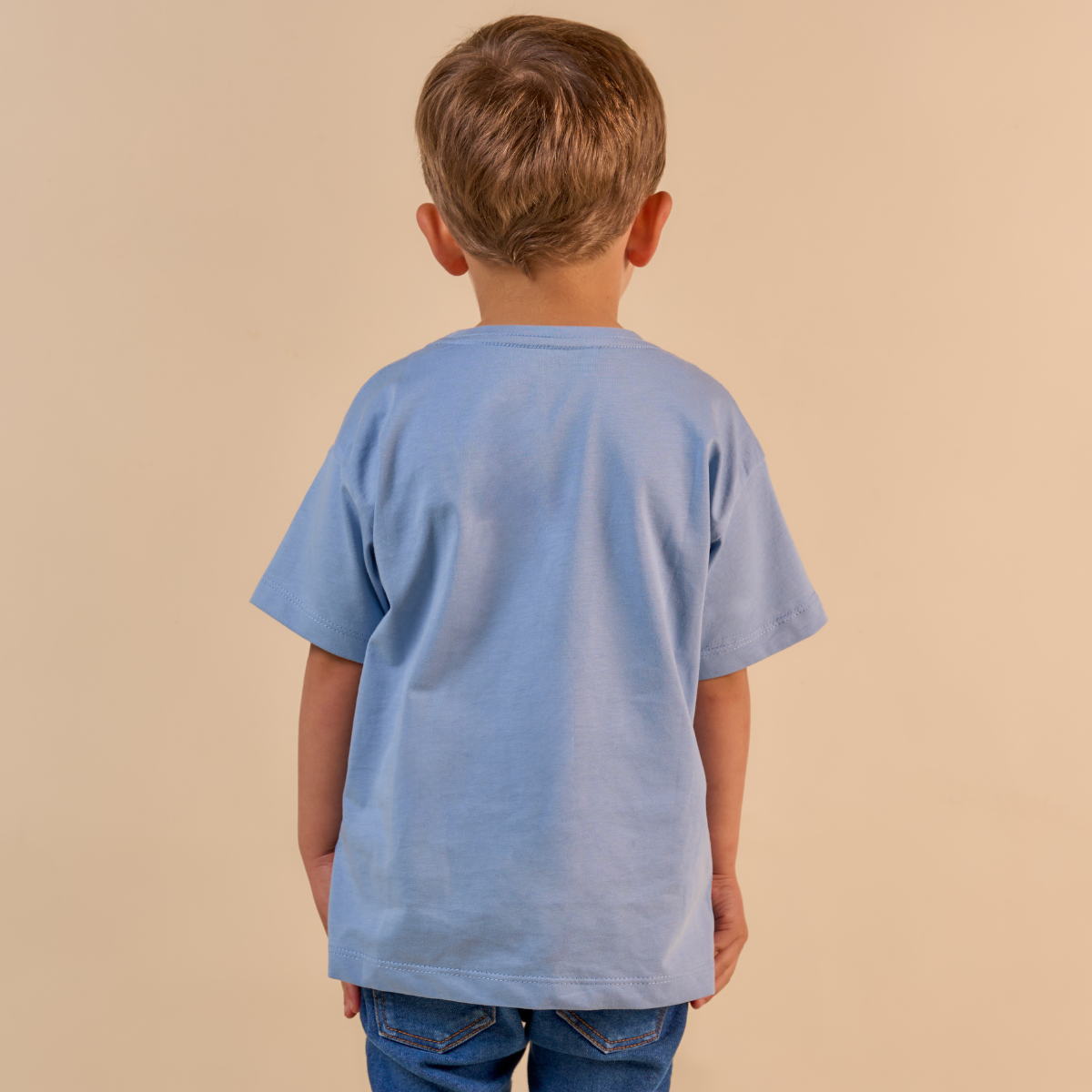 Camiseta Naranja Azul