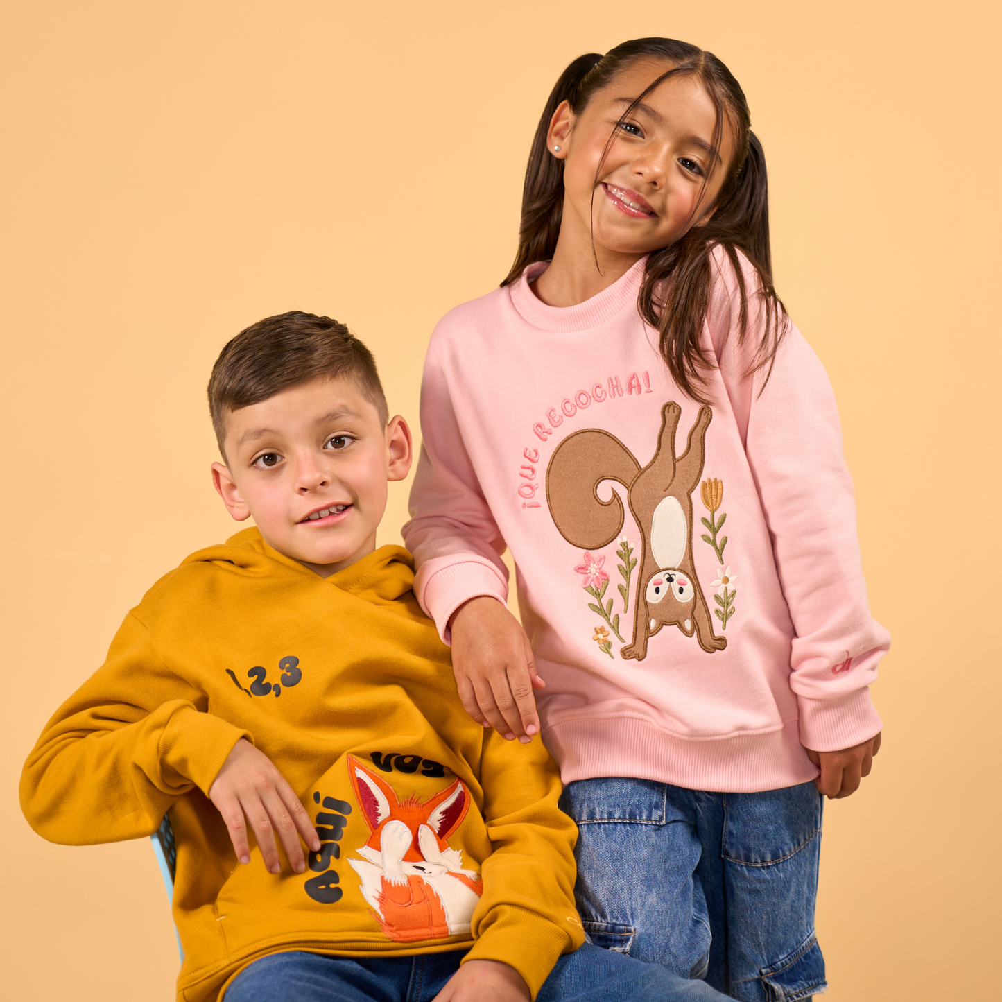 Hoodie Zorro Naranja