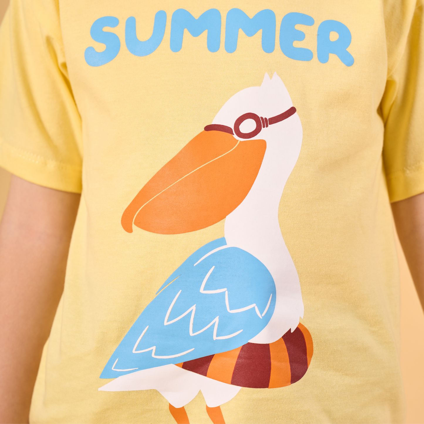 T-shirt Pelícano Amarillo