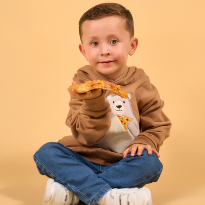 Hoodie Oso Café