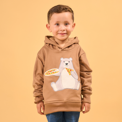 Hoodie Oso Café