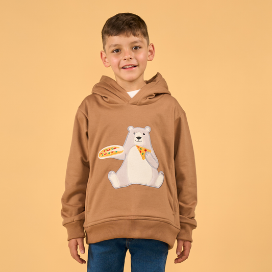 Hoodie Oso Café