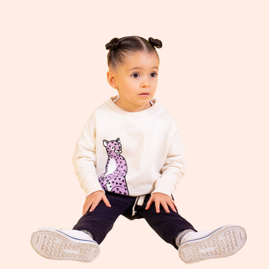 Crewneck Cli Chita Beige