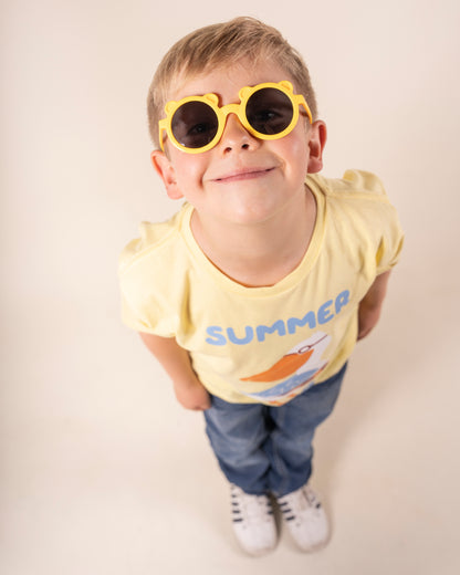 T-shirt Pelícano Amarillo