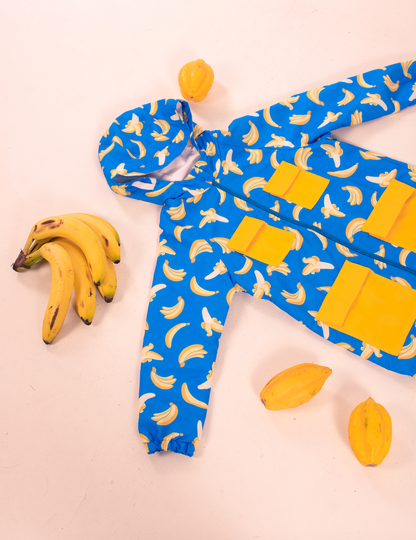 Rain Jacket Bananos Azul