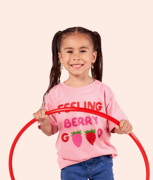 T-shirt Fresas Palo Rosa