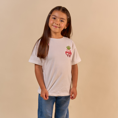 Camiseta Tomates Beige