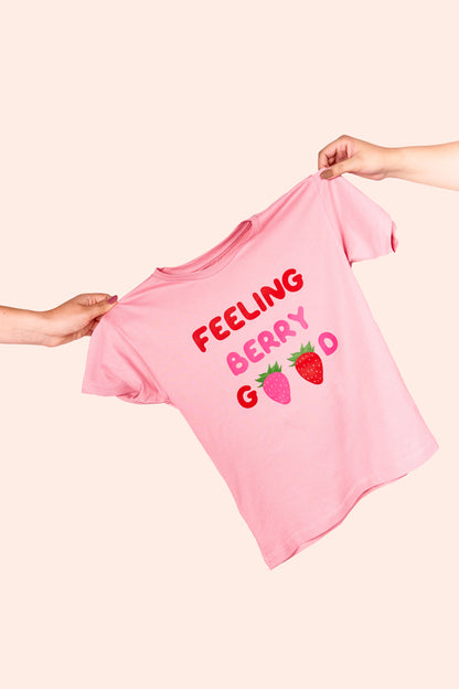 T-shirt Fresas Palo Rosa