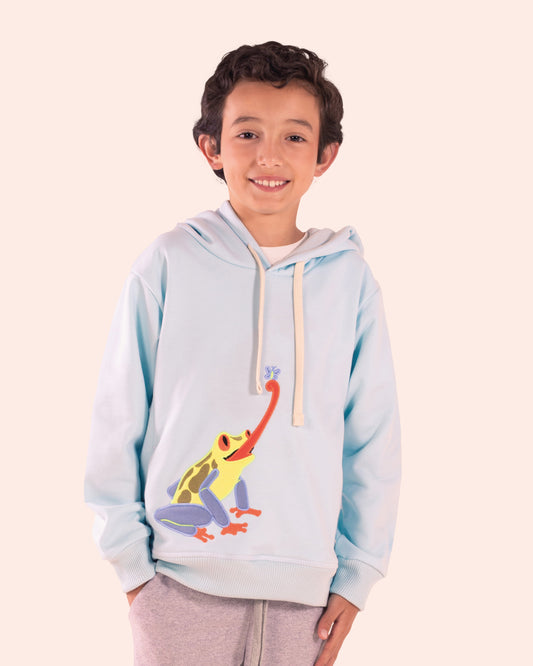 Hoodie Rana Azul
